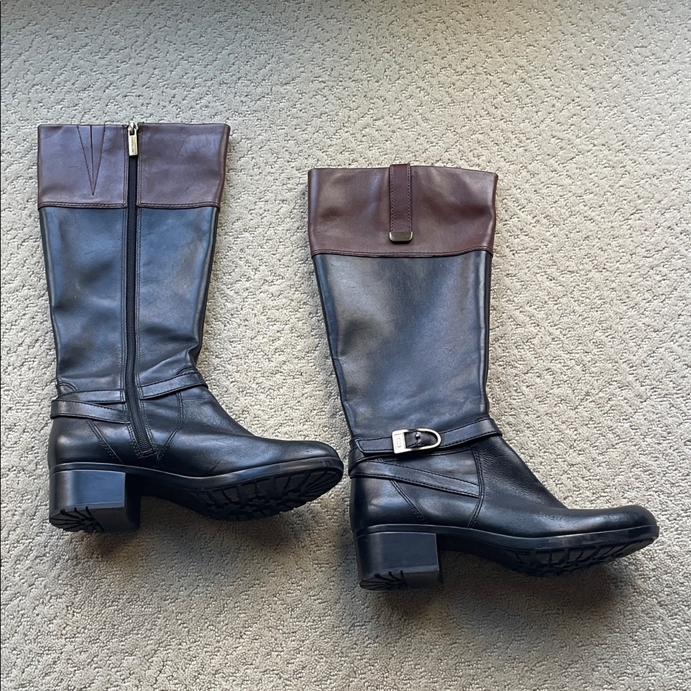 Bandolino Two toned black brown Women's Boots size 8